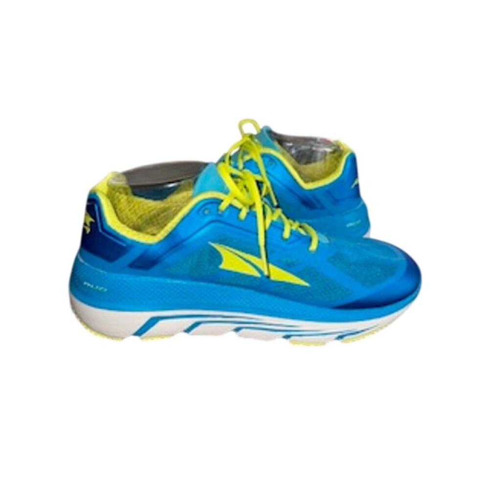 Altra Women’s Sz 8.5 Duo Blue Yellow Running Shoes AFW1838F-4 - Picture 8 of 11